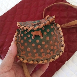 Mexican‎ leather purse
